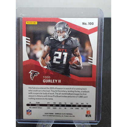 2020 Panini Donruss Elite - Todd Gurley II #100 Status /30