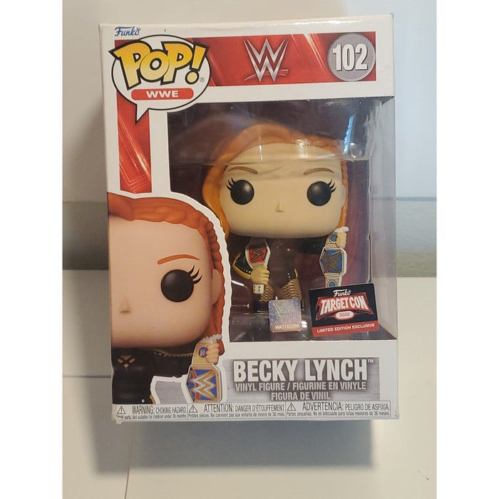 Becky Lynch Funko Pop! WWE #102 2022 Target Con