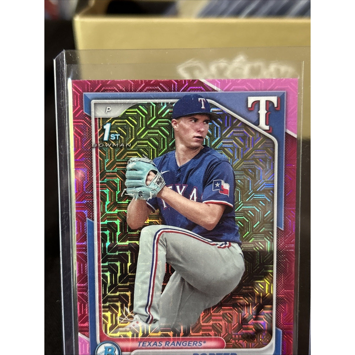 2024 Bowman Mega Brock Porter /299 - Pink - Pack Fresh New