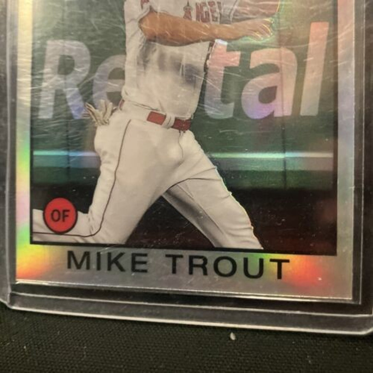 Anniversary Refractor 2021 Topps Chrome Mike Trout 35th #86BC-2 LA Angels New