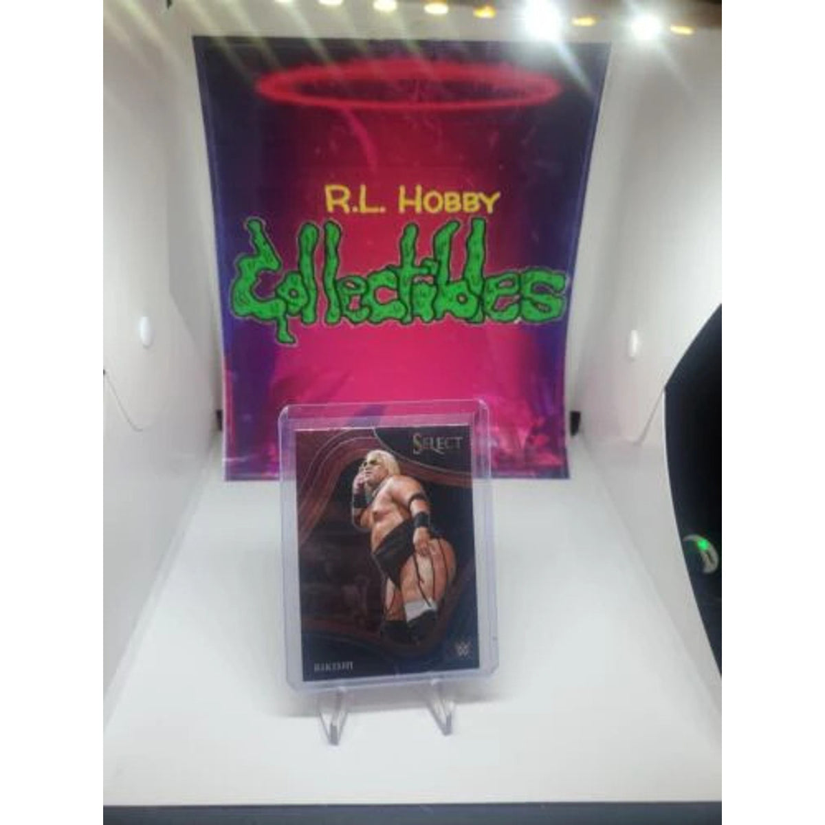 2022 WWE SELECT RETAIL BLASTER EXCLUSIVE RED BLUE RIKISHI RINGSIDE LEVEL #225
