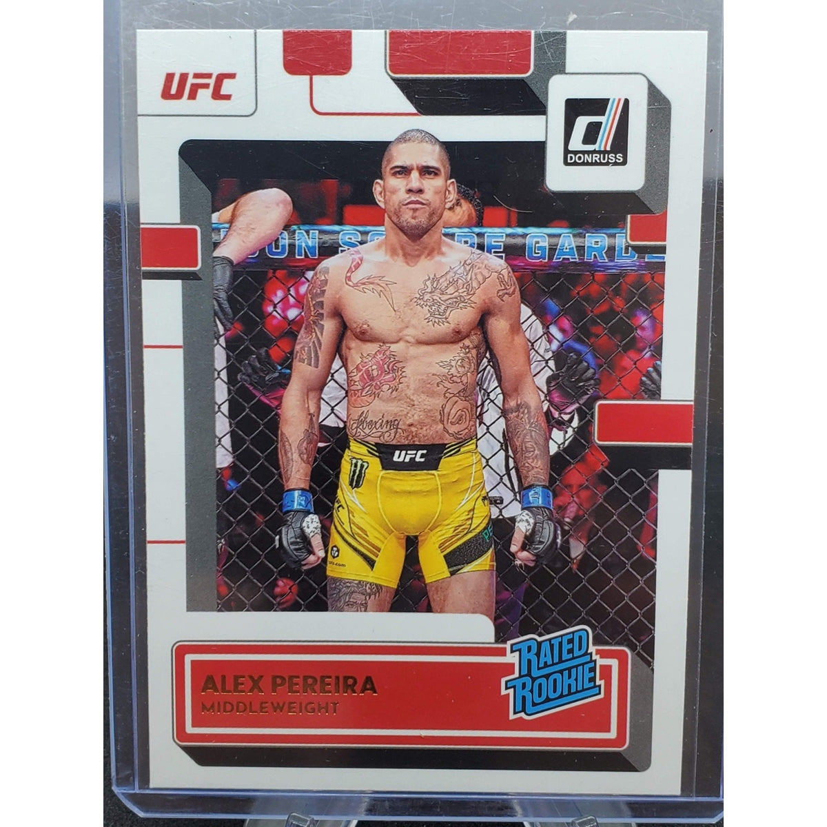 2023 Donruss UFC #209 Alex Pereira Rated Rookie Card RC