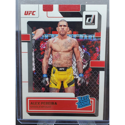 2023 Donruss UFC #209 Alex Pereira Rated Rookie Card RC