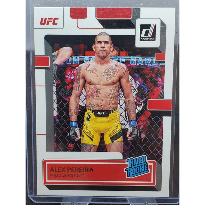 2023 Donruss UFC #209 Alex Pereira Rated Rookie Card RC