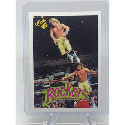 1990 Classic WWF The History of Wrestlemania Rockers Card #149 Shawn Michaels