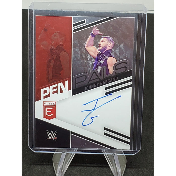 2023 Panini Donruss Elite WWE Johnny Gargano Pen Pals Autograph #PL-JGN