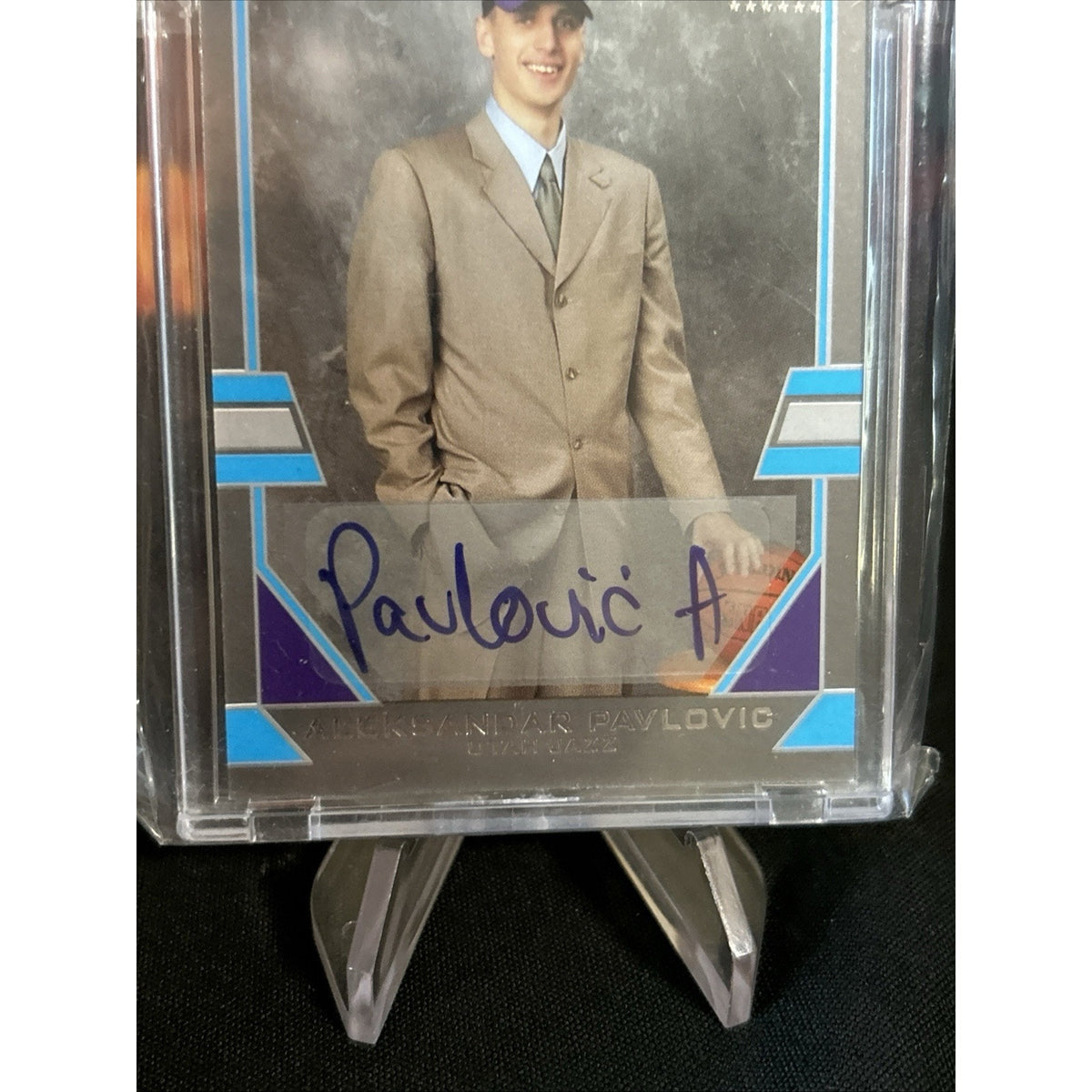 2003 Bowman Signature Silver /249 Sasha Pavlovic Aleksandar #68 Rookie Auto RC