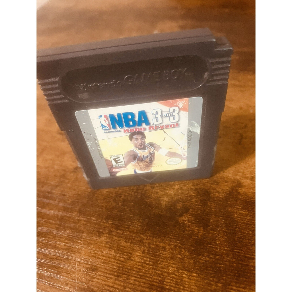 NBA 3 on 3 featuring Kobe Bryant (Nintendo Game Boy Color 1999) Works Authentic