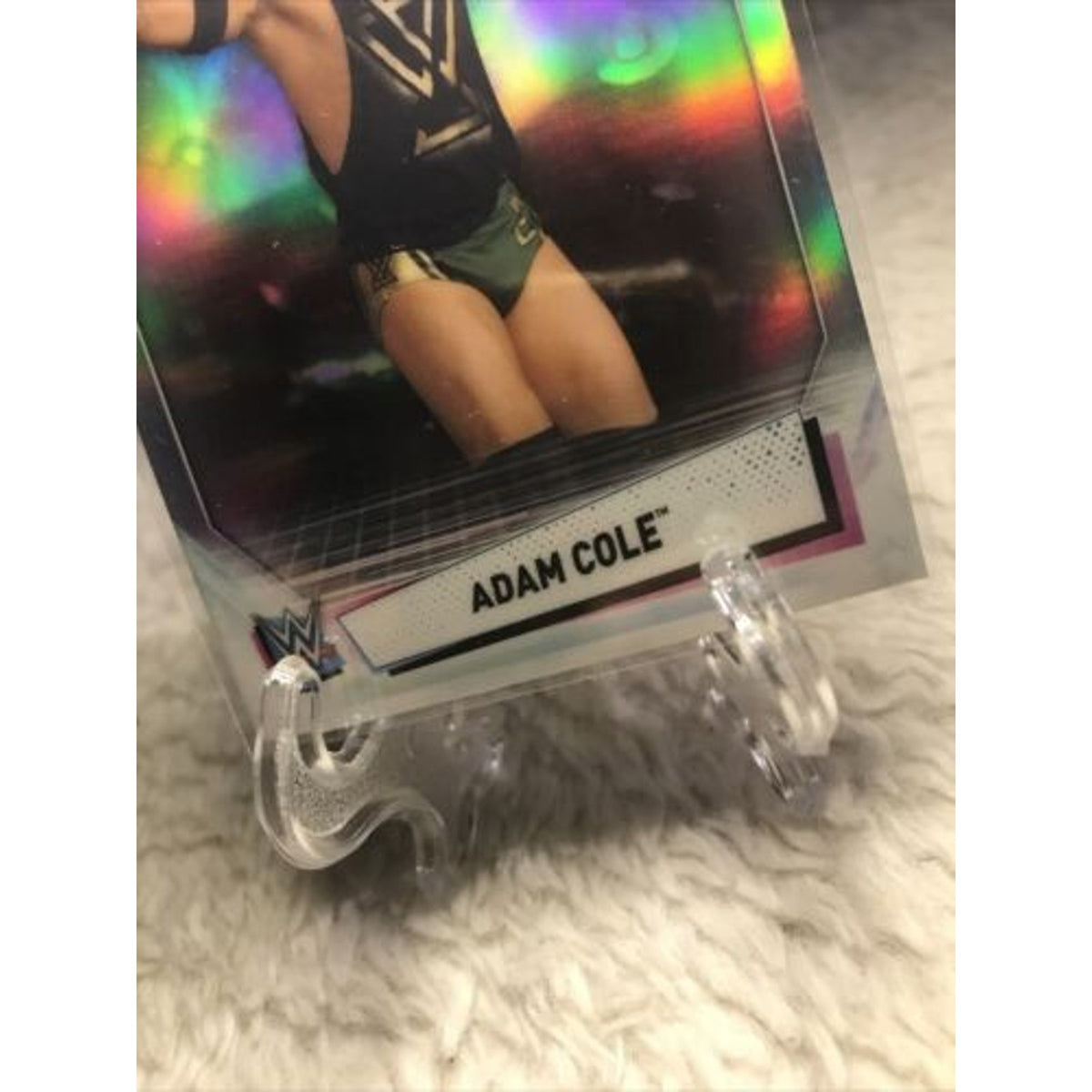 Refractor Parallel 2021 Topps Chrome WWE Adam Cole #72 Pack Fresh New Aew Card