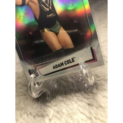 Refractor Parallel 2021 Topps Chrome WWE Adam Cole #72 Pack Fresh New Aew Card