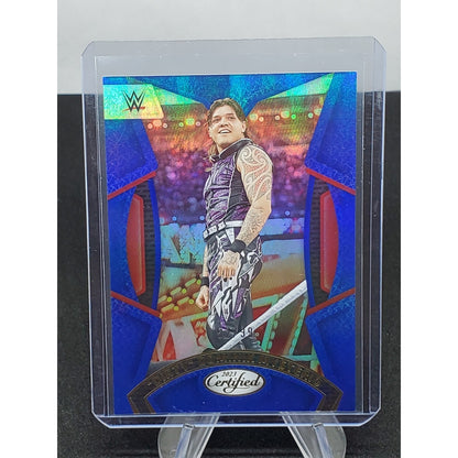 WWE 2023 Panini Chronicles “Dirty" Dominik Mysterio Certified Blue /99