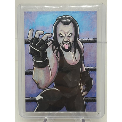 2021 Topps WWE Ruthless Aggression The Undertaker Art Card SCR-6