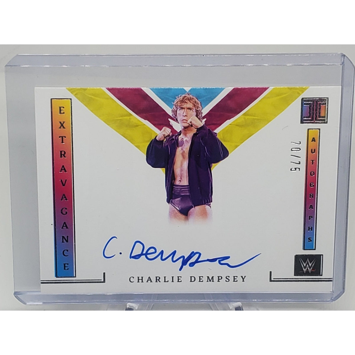 Charlie Dempsey - 2023 Panini Impeccable WWE Extravagance On Card Auto /75 NXT