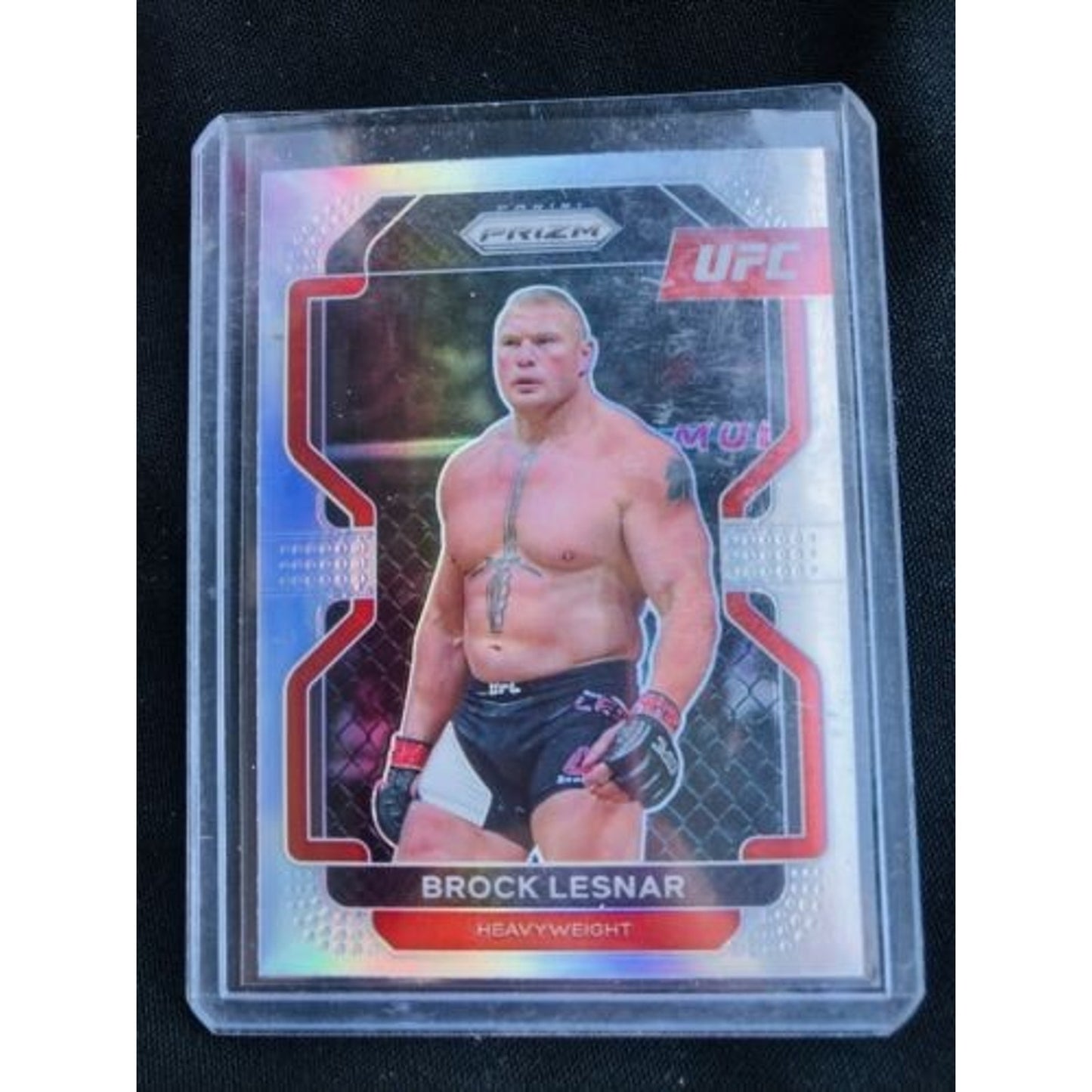 Brock Lesnar 2022 Panini UFC Prizm Silver Pack Fresh New Mint WWE