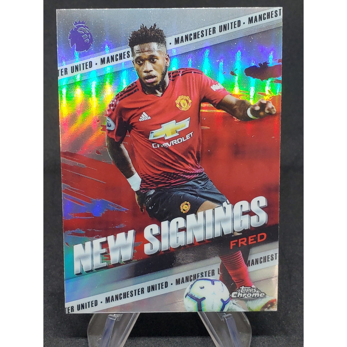 2018-19 Topps Chrome Premier League - New Signings Fred #NS-FR