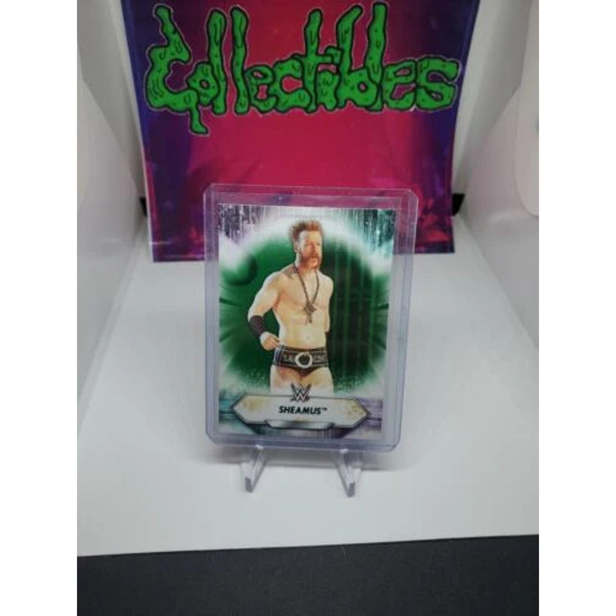 2021 Topps WWE Superstar Roster Card #131 Sheamus green /99 wrestling card