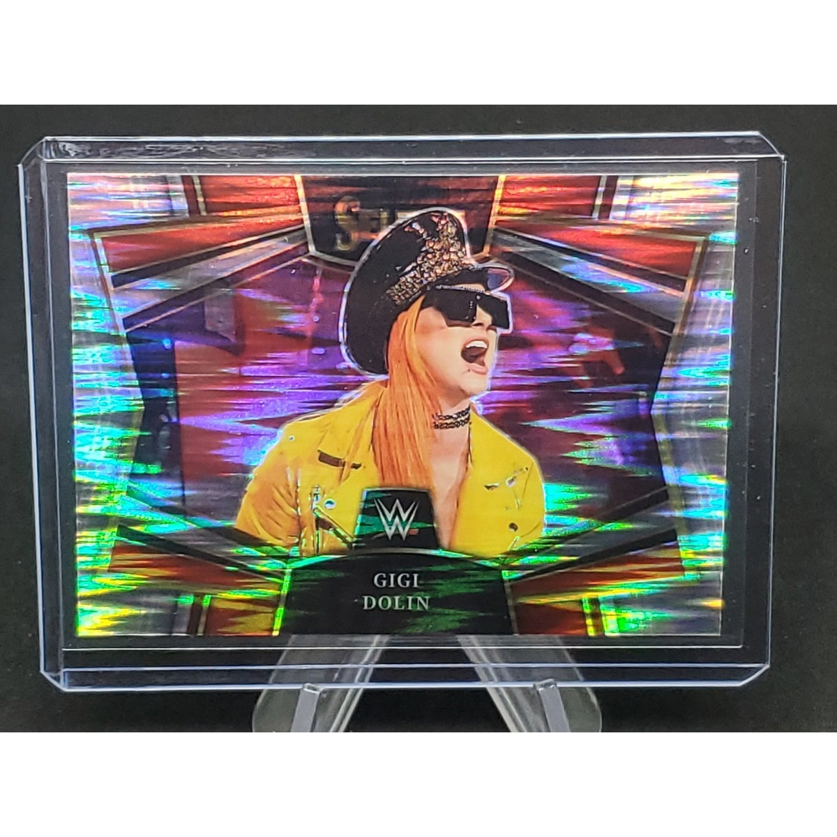 2023 Select WWE “Snapshots” Gigi Dolin Silver Flash Prizm SP NXT Raw Smackdown