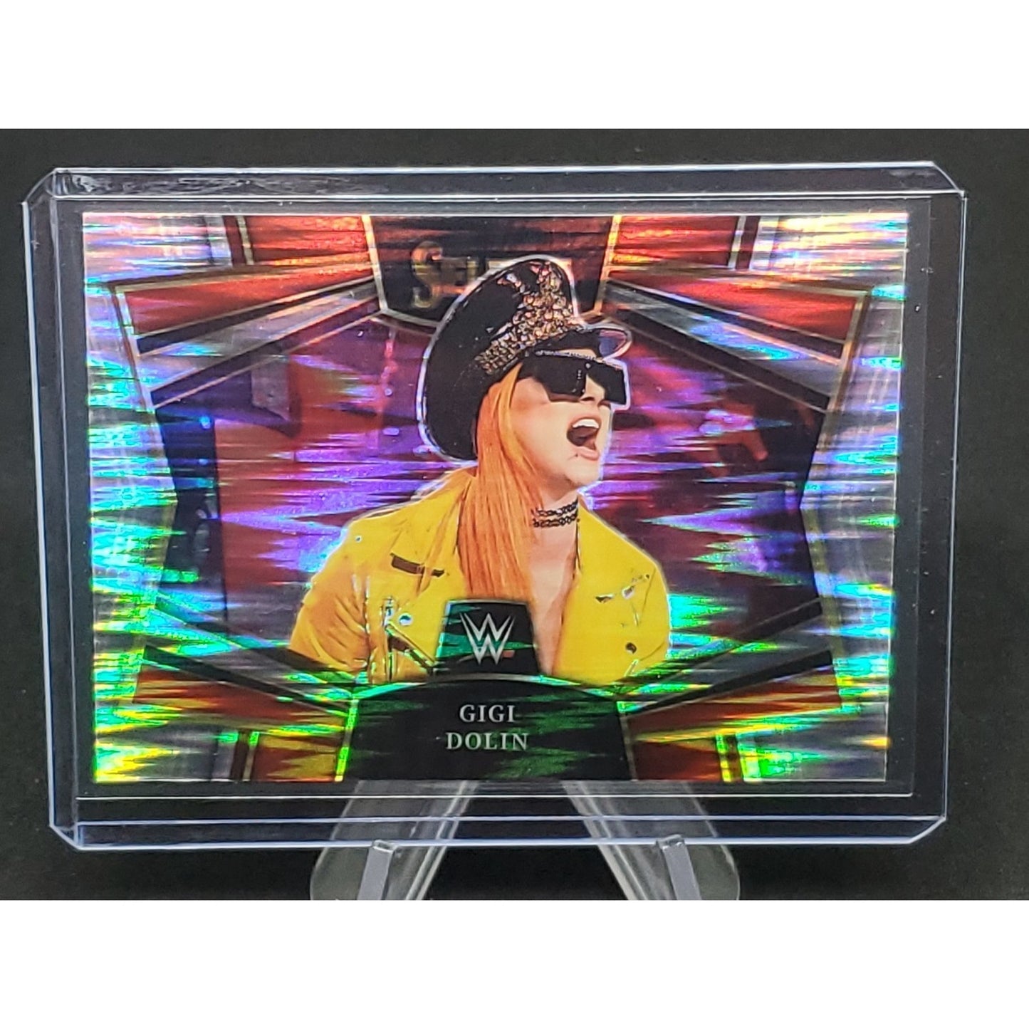 2023 Select WWE “Snapshots” Gigi Dolin Silver Flash Prizm SP NXT Raw Smackdown