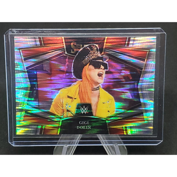 2023 Select WWE “Snapshots” Gigi Dolin Silver Flash Prizm SP NXT Raw Smackdown