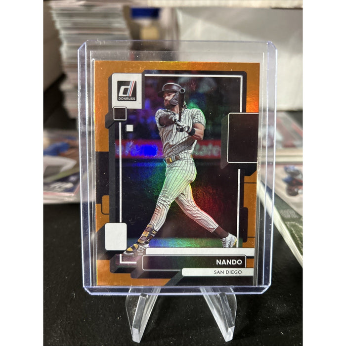 2022 Panini Donruss - Variation Fernando Tatís Jr. #82 Holo Orange Nando - Mint