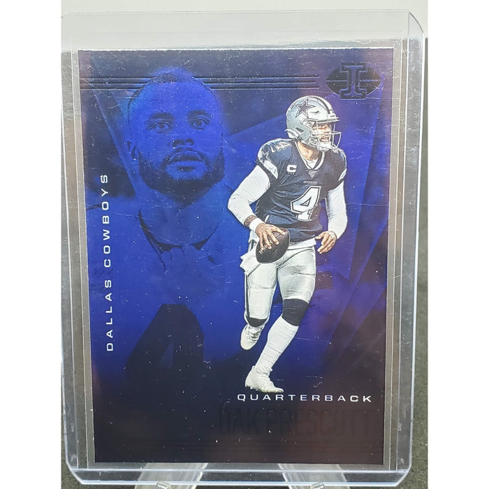 2020 Panini Illusions - Dak Prescott #59 Trophy Collection Sapphire