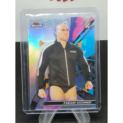 Fabian Aichner 2021 Topps Finest WWE Extended Set SSP Refractor #111
