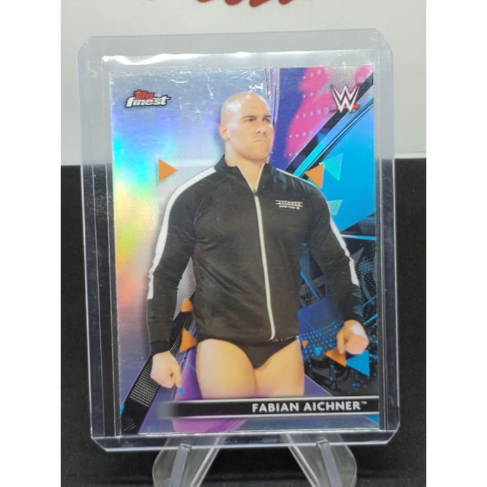 Fabian Aichner 2021 Topps Finest WWE Extended Set SSP Refractor #111