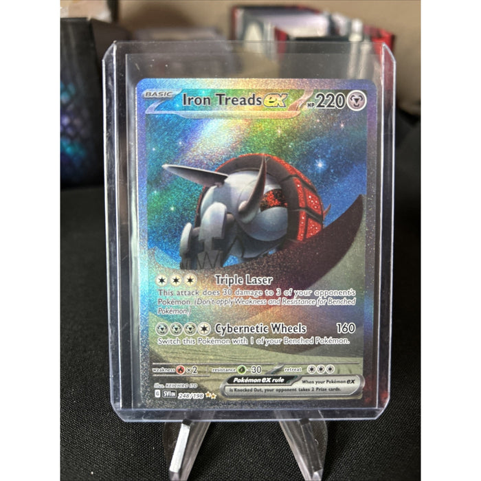 Pokémon TCG Iron Treads ex Scarlet & Violet Base Set 248/198 Holo Special...