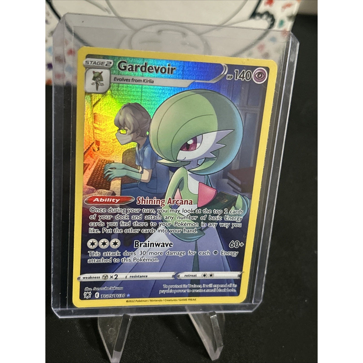 Gardevoir & Doctor TG05/TG30 Astral Radiance NM Ultra Rare Pokemon Card