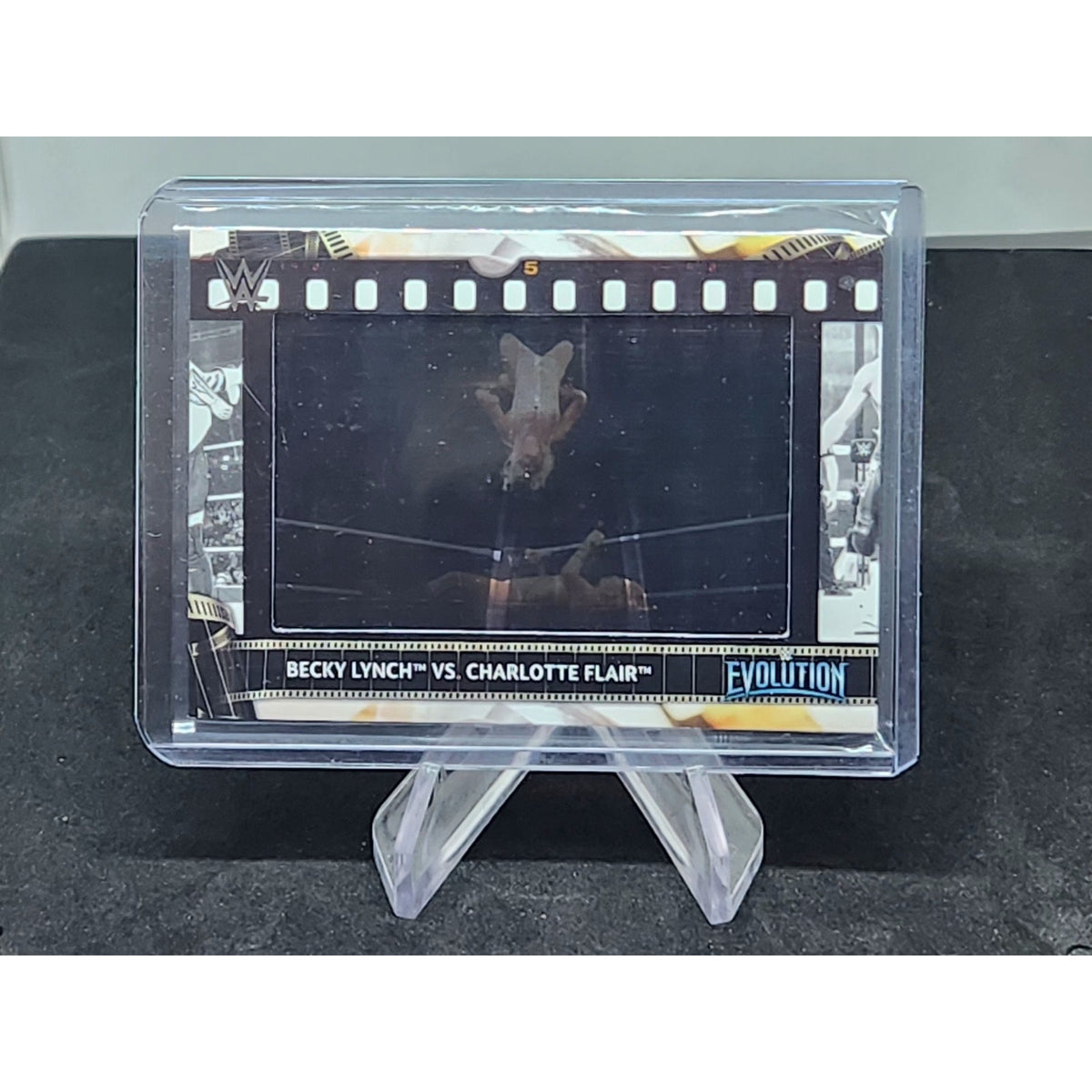 2021 Topps WWE Film Strip FLAIR / LYNCH #FS-FBL