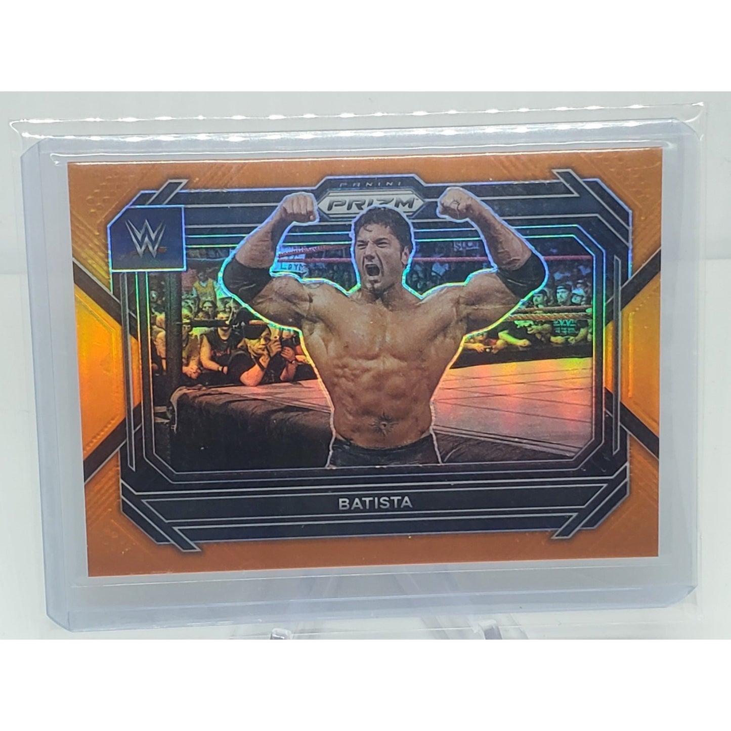 2023 WWE Prizm Orange Prizm #8 Batista /99