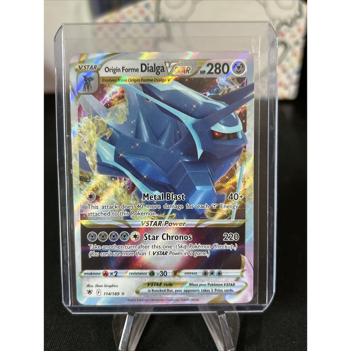 Origin Forme Dialga VSTAR 114/189 Swsh10: Astral Radiance Holo / Pack Fresh New
