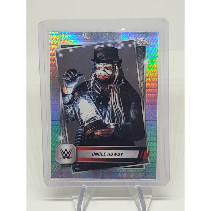 2025 Topps Chrome WWE Uncle Howdy #92 Prism Refractor