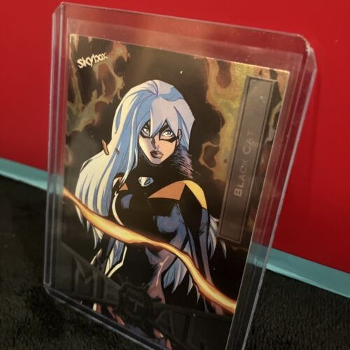 Upper Deck Marvel Spider-Man 2022 Metal Universe BASE 10 Black Cat Pack Fresh