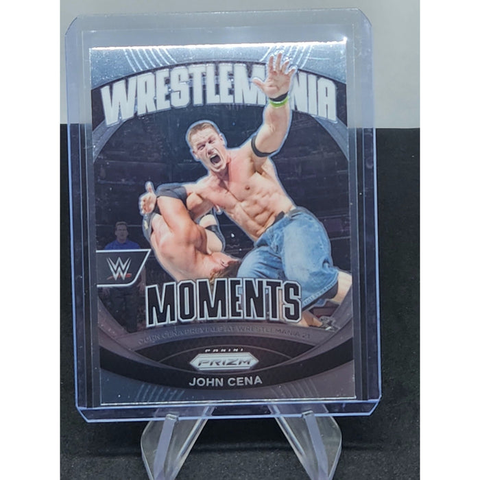 JOHN CENA 2024 WWE Prizm WRESTLEMANIA MOMENTS Insert #39