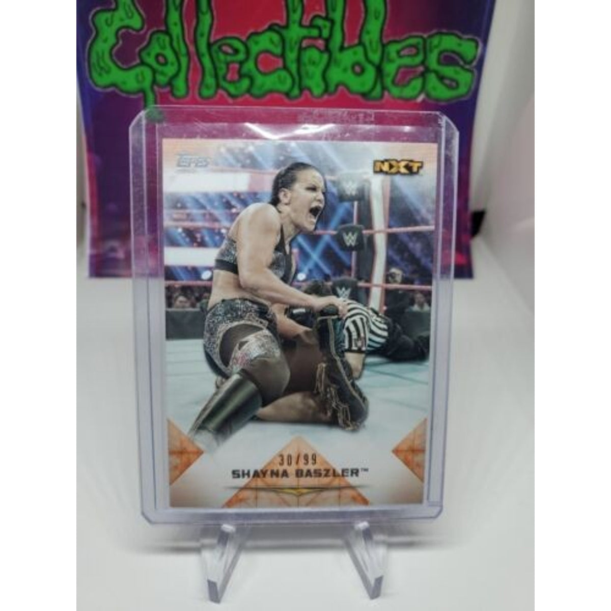 2020 TOPPS WWE UNDISPUTED SHAYNA BASZLER NXT ORANGE #ed #/99