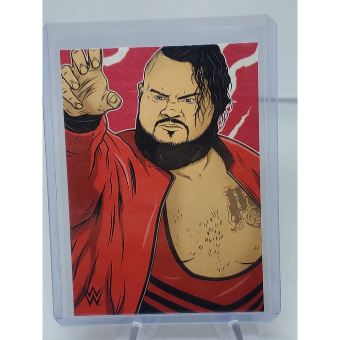 2021 Topps WWE NXT #MM-8 Bronson Reed NXT Migs Media Illustrations