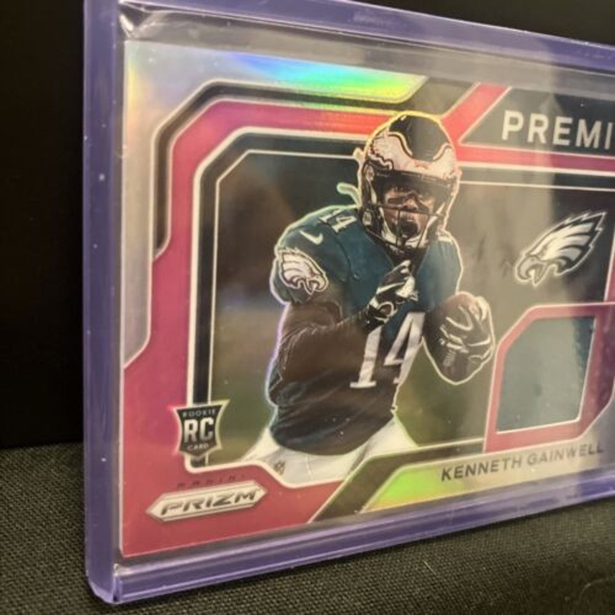 Pink Prizm Premier Jersey Patch RC 2021 Panini Prizm Kenneth Gainwell Pack New