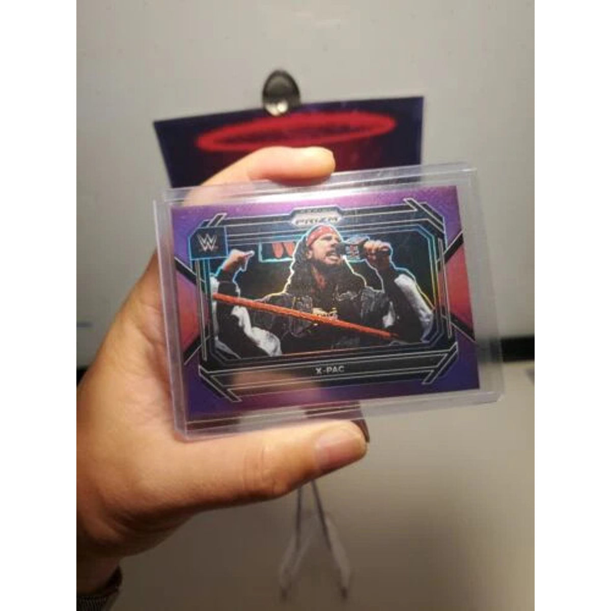 2023 Panini Prizm WWE Purple Prizm X-PAC 034/149 #53 SP 123 Kid