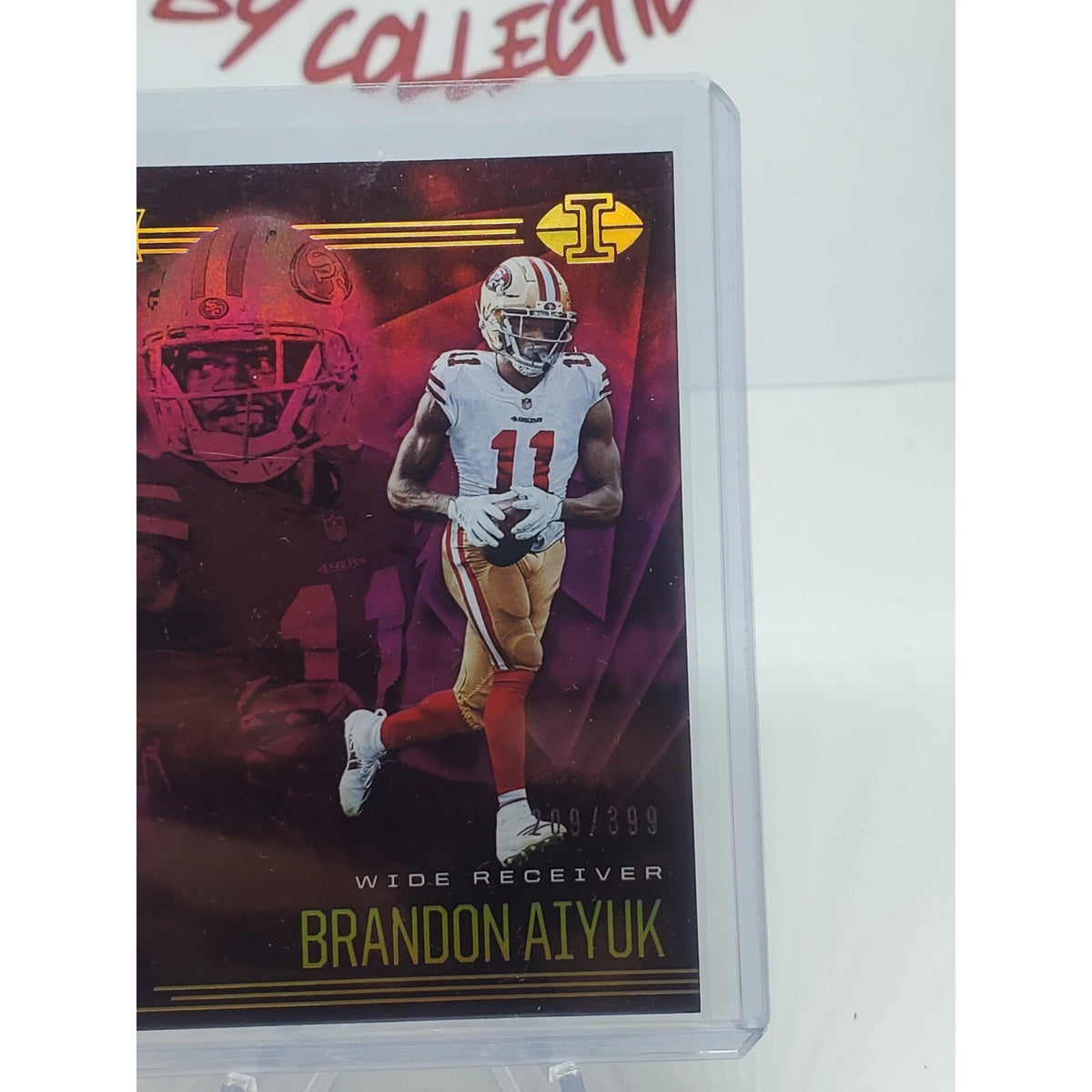 BRANDON AIYUK 2020 ILLUSIONS FOOTBALL ROOKIE PINK 49ERS RC /399