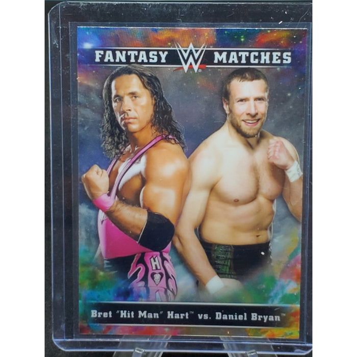 Bret Hart Vs Daniel Bryan WWE Fantasy Matches Card (2020)