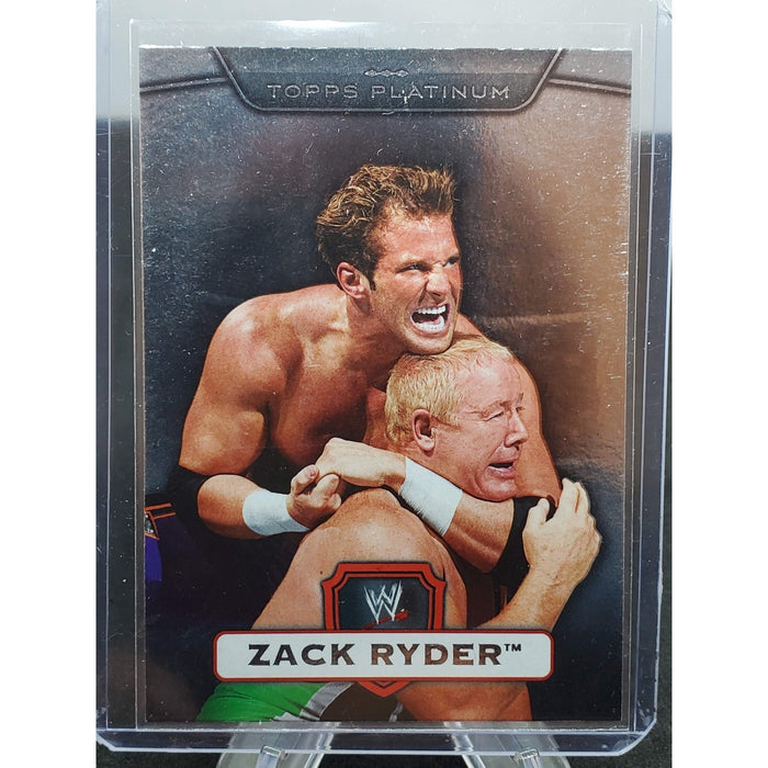 2010 Topps Platinum WWE - Zack Ryder #60