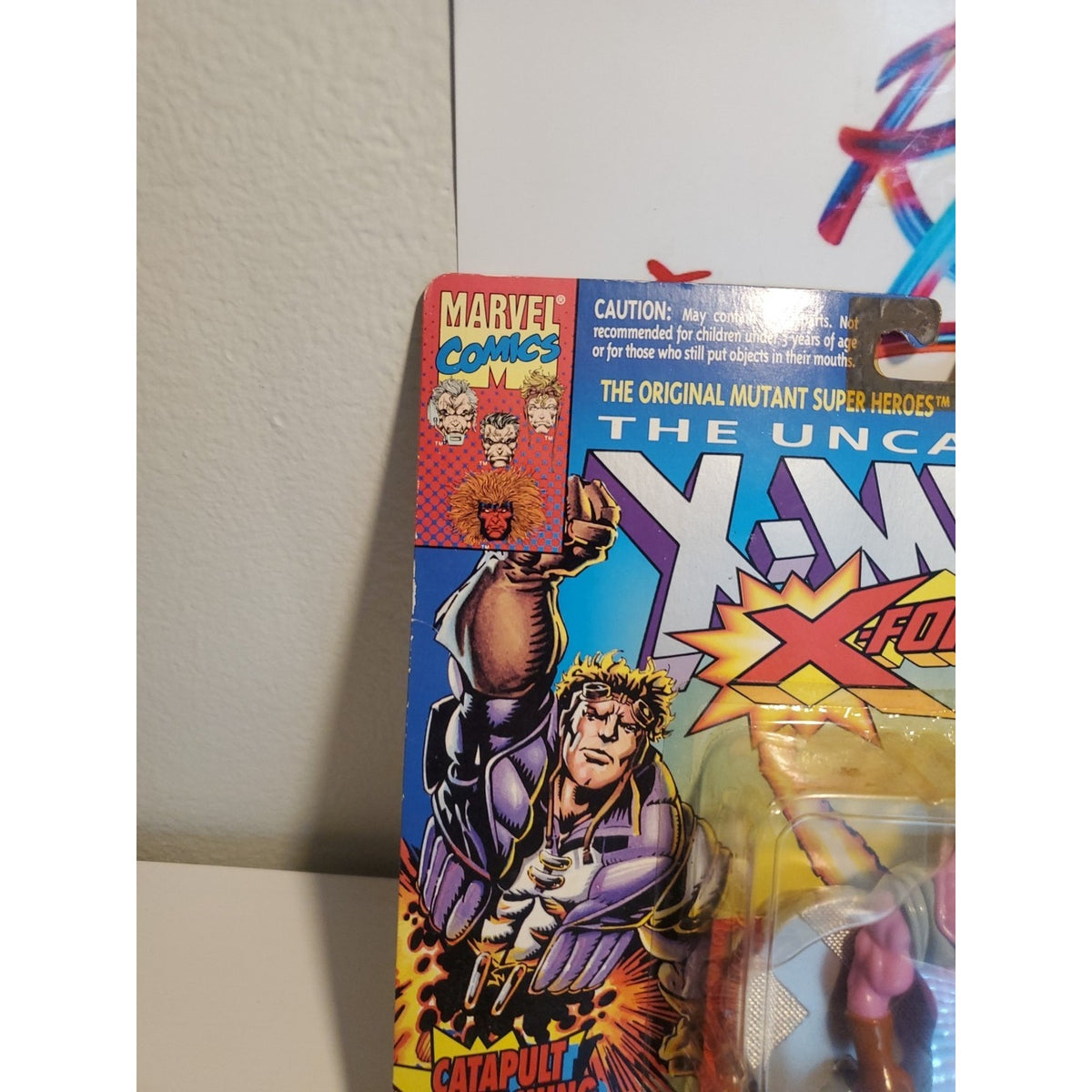 TOY BIZ X-MEN X-FORCE CANNONBALL RARE PINK VERSION MOC