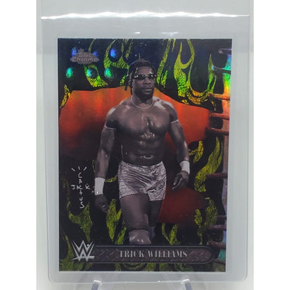 2025 Topps Chrome WWE X Cactus Jack - Trick Williams, Trick Williams #32 Black &