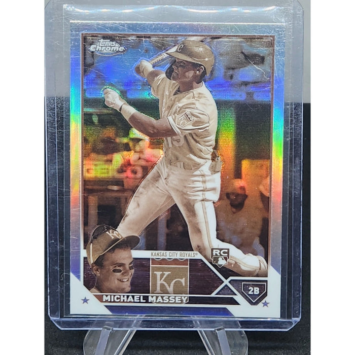 2023 Topps Chrome - Sepia Refractor #42 Michael Massey (RC)