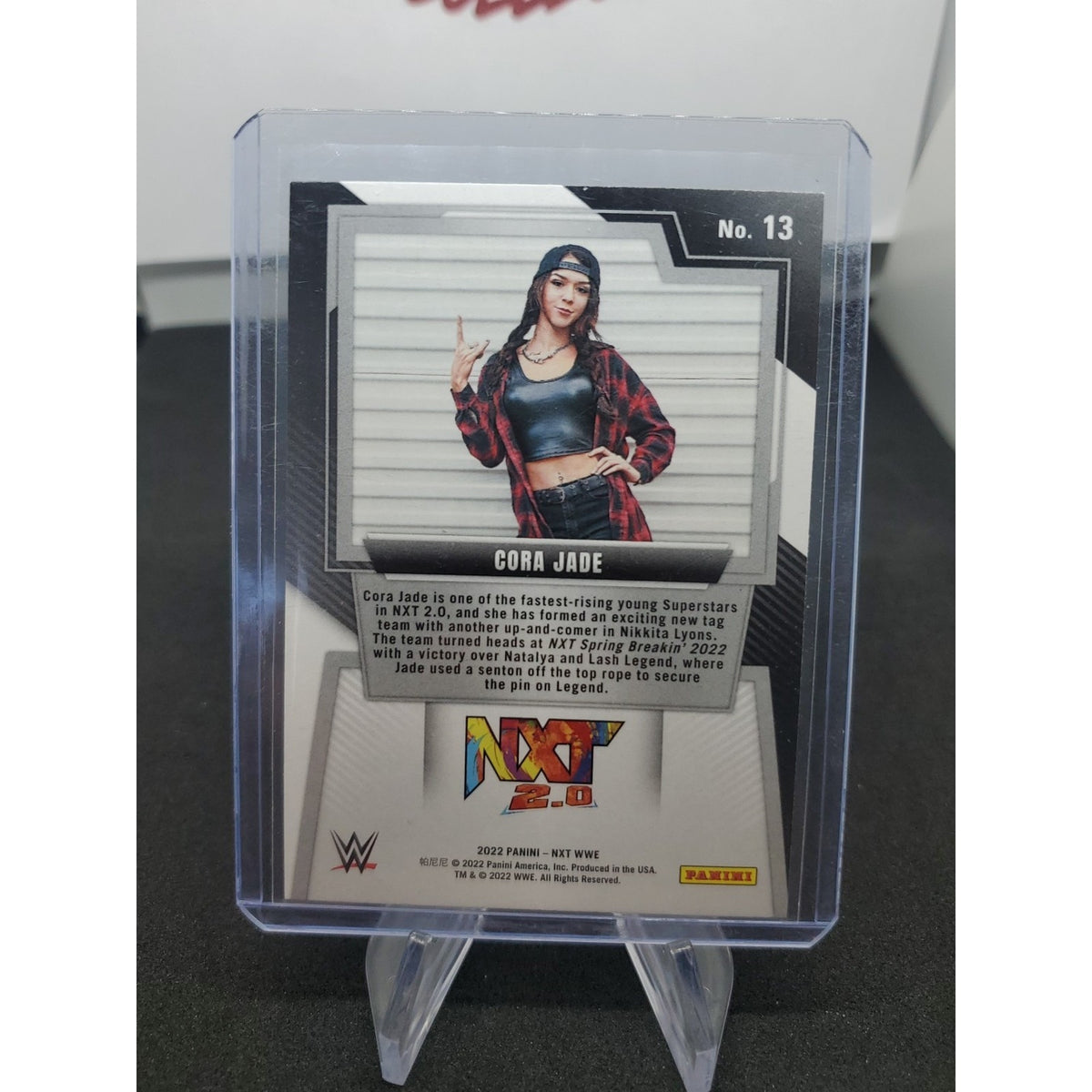 2022 Panini WWE NXT - #13 Cora Jade (RC)