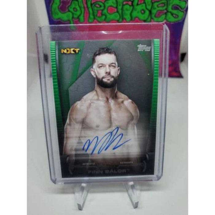 2021 Topps WWE Undisputed Finn Balor A-FB On Card Auto Green #42/50