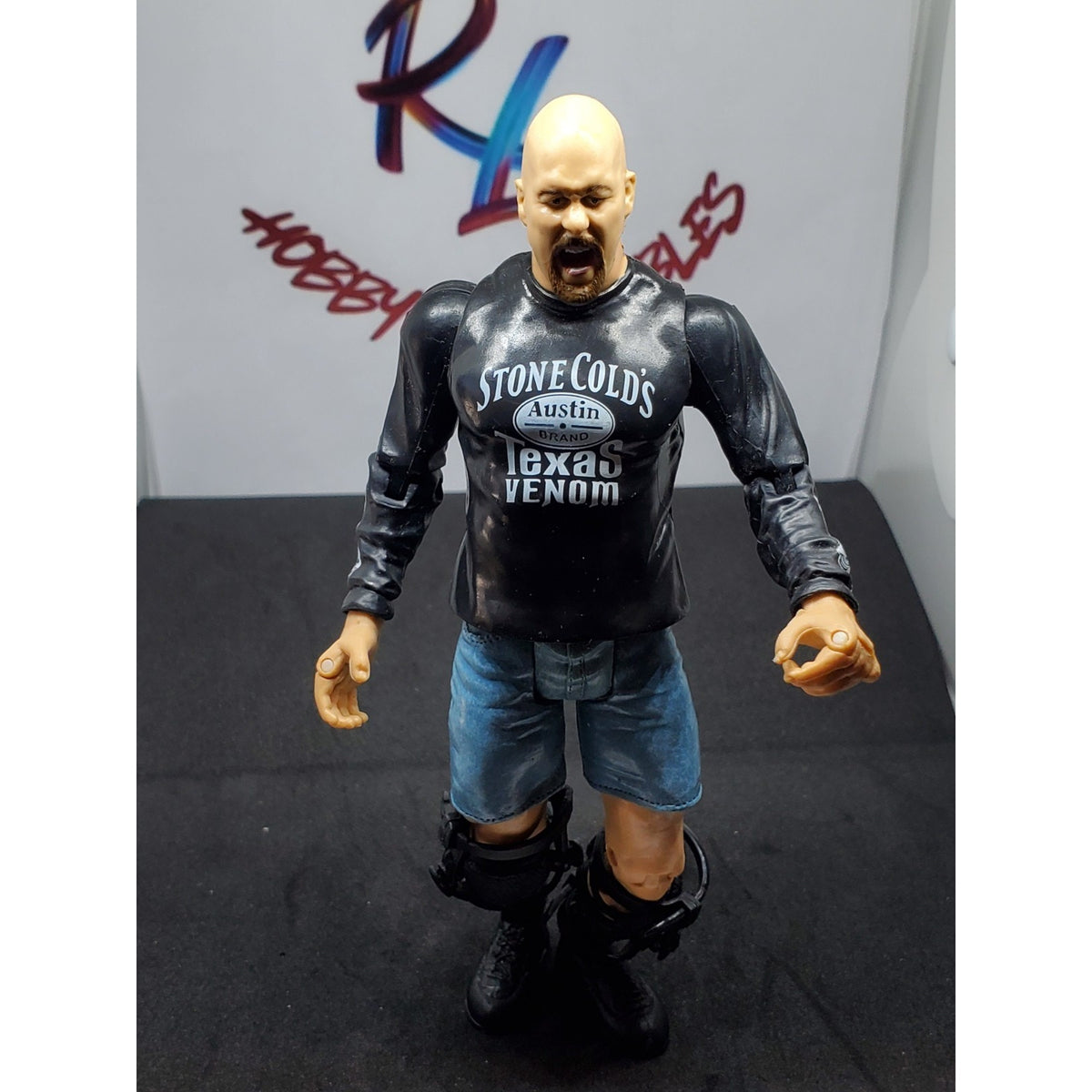 WWE WWF STONE COLD STEVE AUSTIN JAKKS R3 TECH SERIES WRESTLING ACTION FIGURE