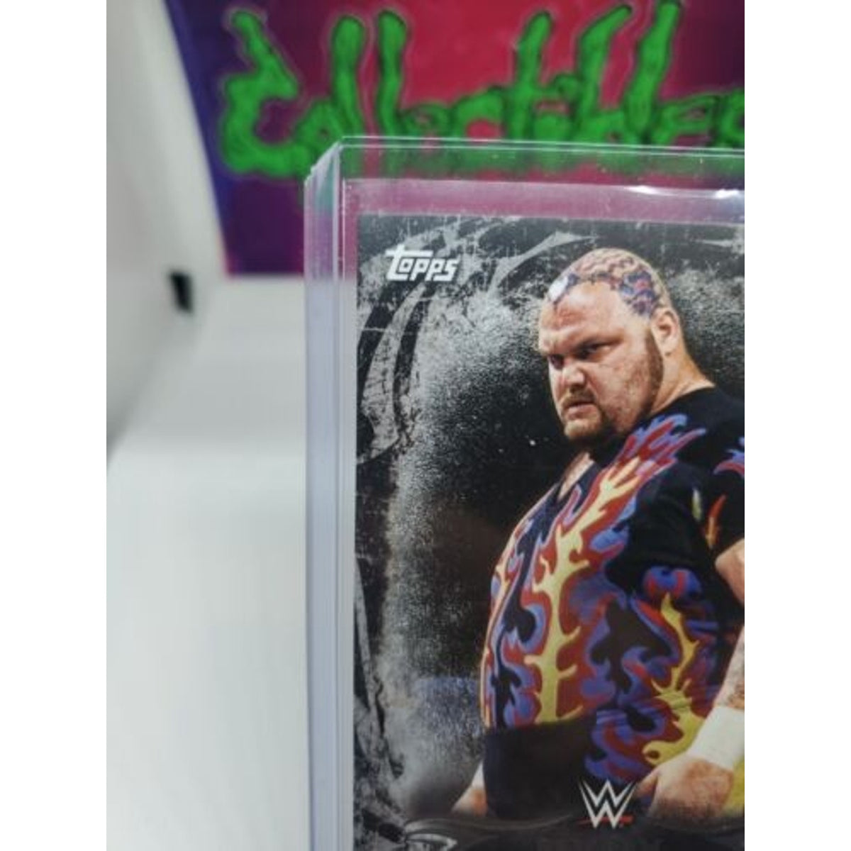 2015 Topps WWE Undisputed Black #93 Bam Bam Bigelow #/99 SP HOF