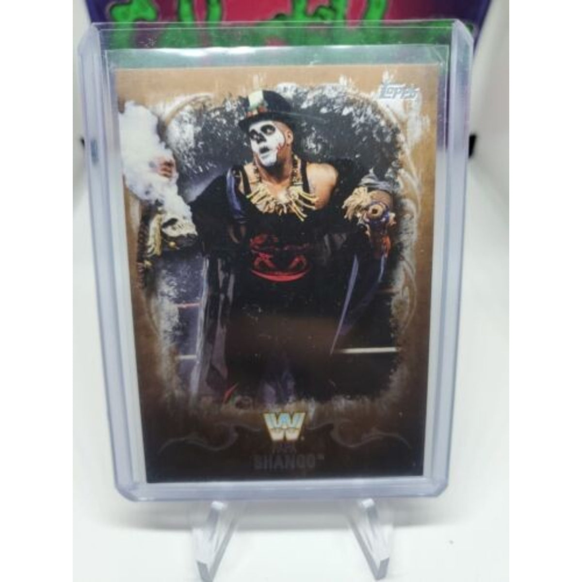 2016 Topps WWE Undisputed Divas Championship Bronze /99 Papa Shango #78